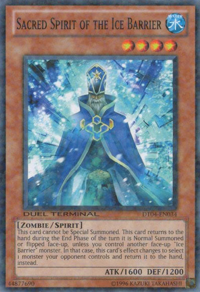 Sacred Spirit of the Ice Barrier [DT04-EN034] Common | Game Master's Emporium (The New GME)