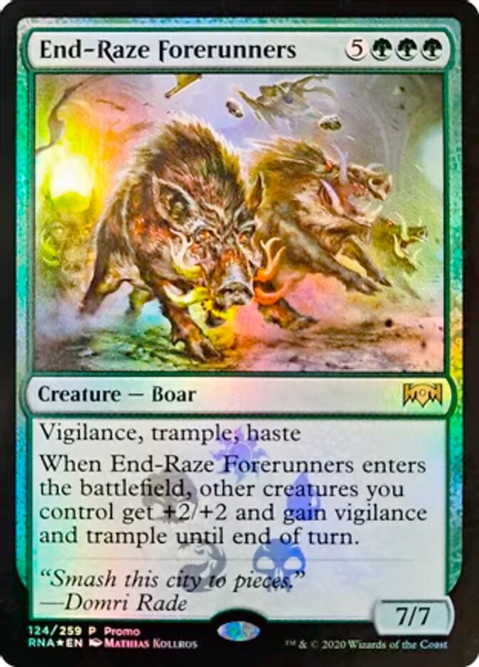 End-Raze Forerunners [Ravnica Allegiance Promos] | Game Master's Emporium (The New GME)