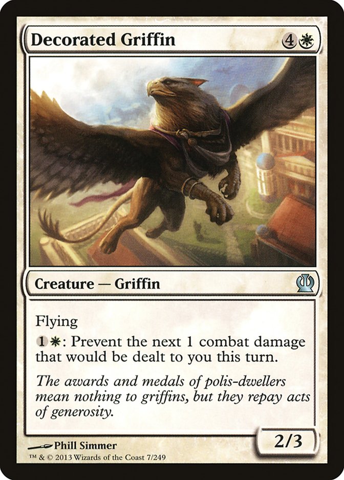 Decorated Griffin [Theros] | Game Master's Emporium (The New GME)