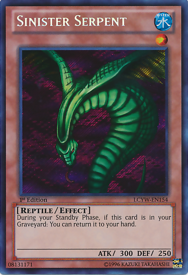 Sinister Serpent [LCYW-EN154] Secret Rare | Game Master's Emporium (The New GME)