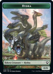 Snake // Hydra Double-Sided Token [Dominaria United Commander Tokens] | Game Master's Emporium (The New GME)