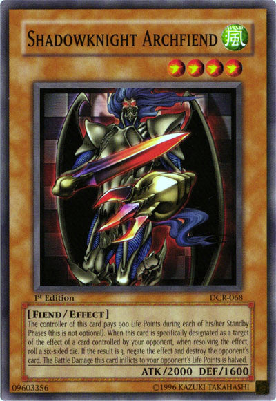 Shadowknight Archfiend [DCR-068] Common | Game Master's Emporium (The New GME)