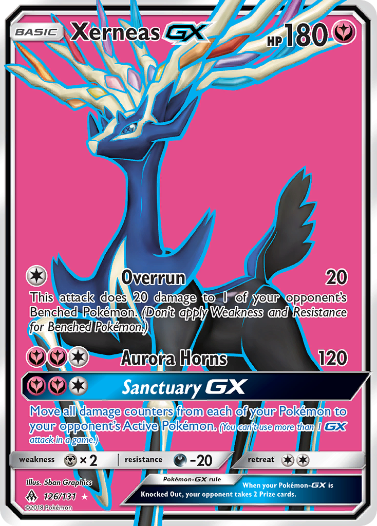 Xerneas GX (126/131) [Sun & Moon: Forbidden Light] | Game Master's Emporium (The New GME)