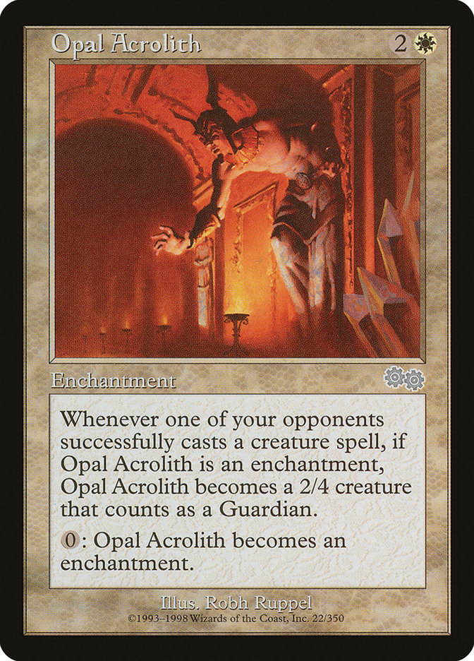 Opal Acrolith [Urza's Saga] | Game Master's Emporium (The New GME)