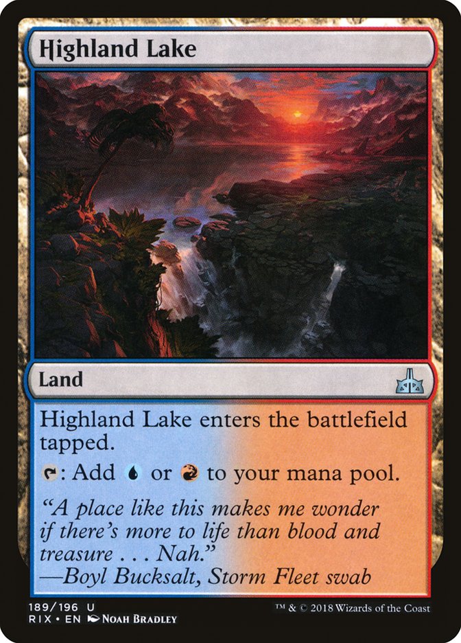 Highland Lake [Rivals of Ixalan] | Game Master's Emporium (The New GME)