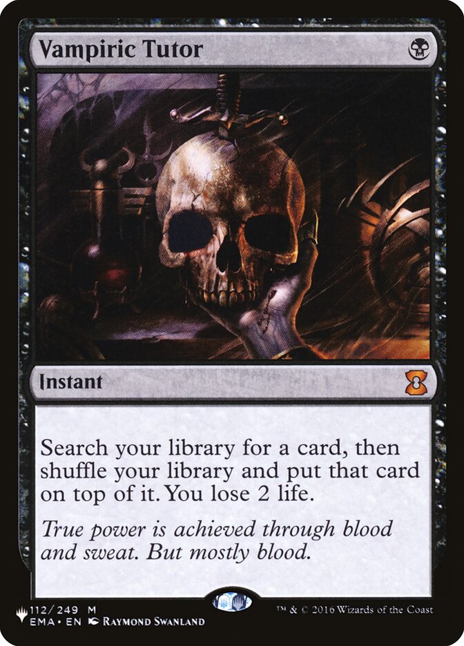 Vampiric Tutor [The List] | Game Master's Emporium (The New GME)