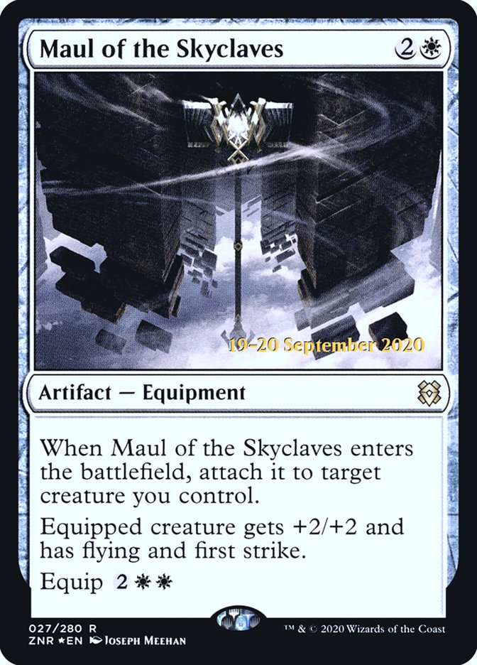 Maul of the Skyclaves [Zendikar Rising Prerelease Promos] | Game Master's Emporium (The New GME)