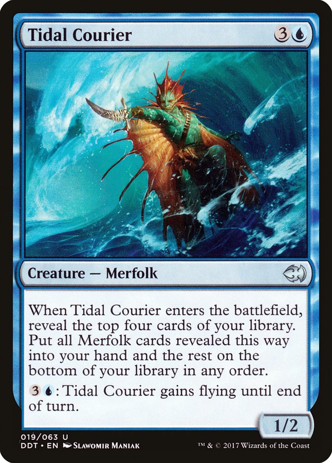 Tidal Courier [Duel Decks: Merfolk vs. Goblins] | Game Master's Emporium (The New GME)