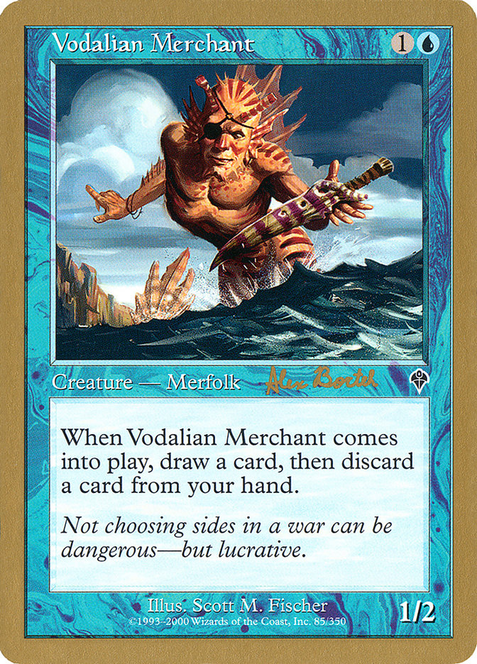 Vodalian Merchant (Alex Borteh) [World Championship Decks 2001] | Game Master's Emporium (The New GME)