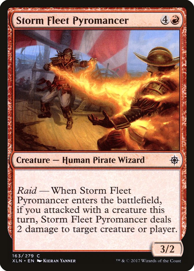 Storm Fleet Pyromancer [Ixalan] | Game Master's Emporium (The New GME)