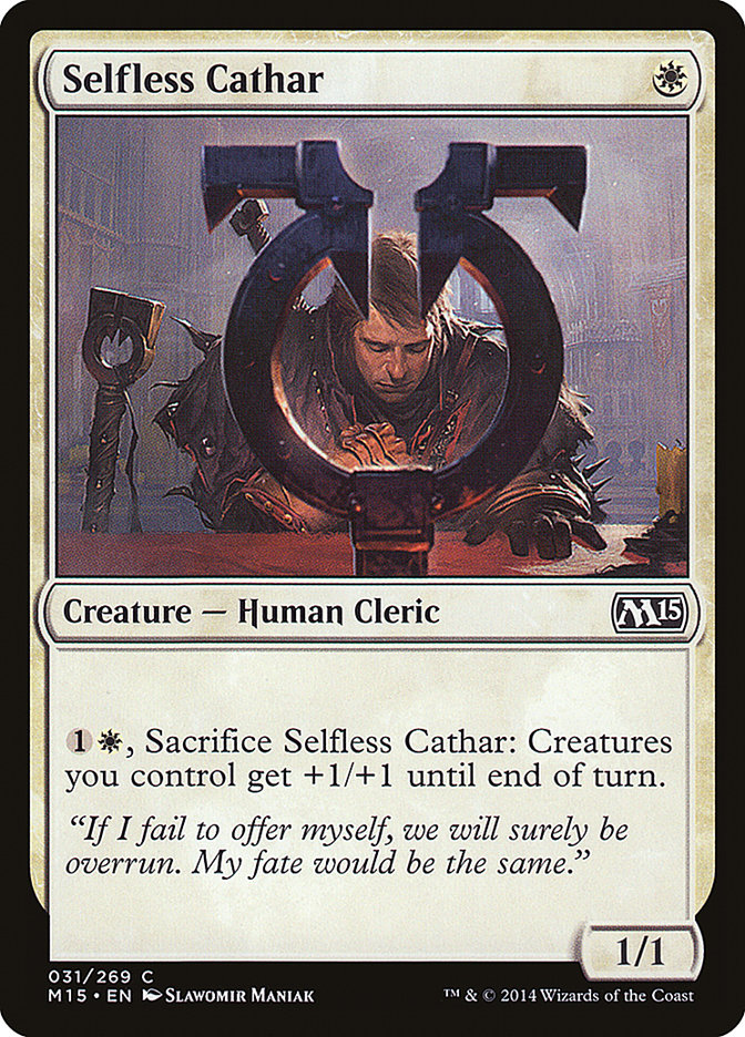 Selfless Cathar [Magic 2015] | Game Master's Emporium (The New GME)