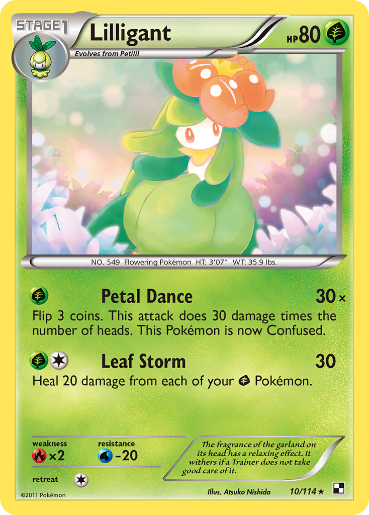 Lilligant (10/114) [Black & White: Base Set] | Game Master's Emporium (The New GME)