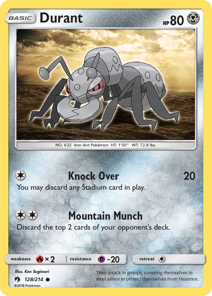 Durant (128/214) [Sun & Moon: Lost Thunder] | Game Master's Emporium (The New GME)