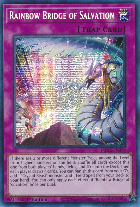 Rainbow Bridge of Salvation [MP22-EN270] Prismatic Secret Rare | Game Master's Emporium (The New GME)