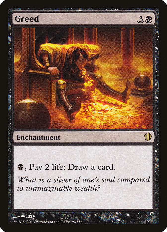 Greed [Commander 2013] | Game Master's Emporium (The New GME)