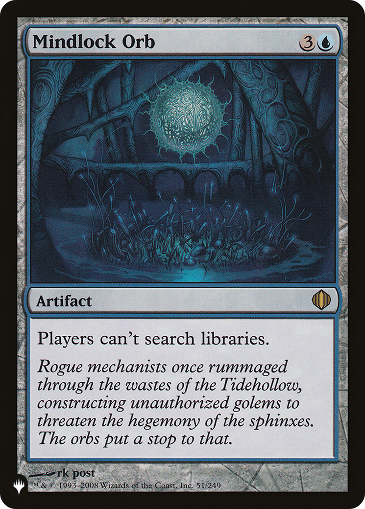 Mindlock Orb [The List] | Game Master's Emporium (The New GME)