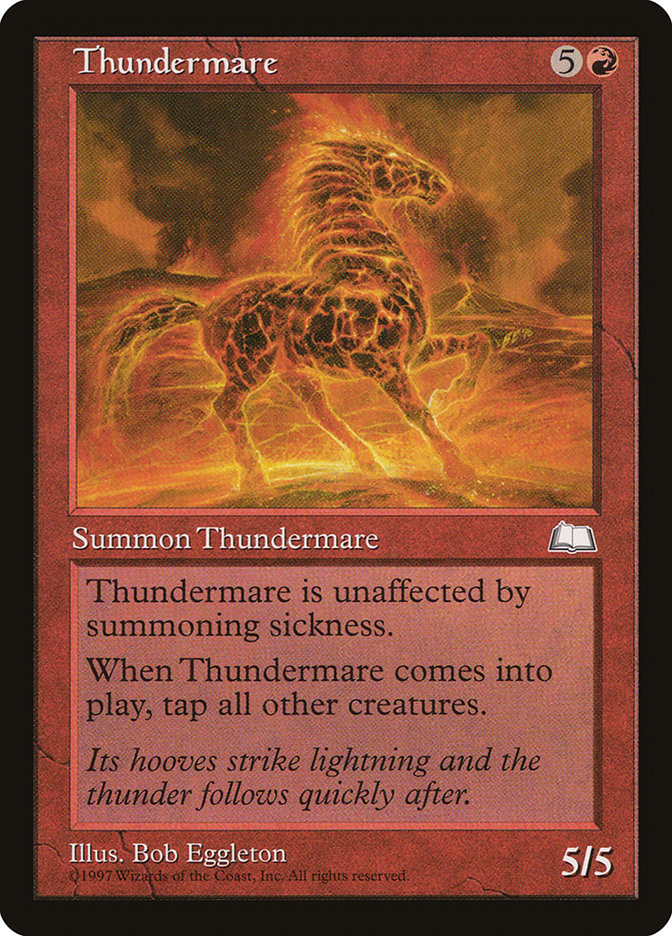 Thundermare [Weatherlight] | Game Master's Emporium (The New GME)