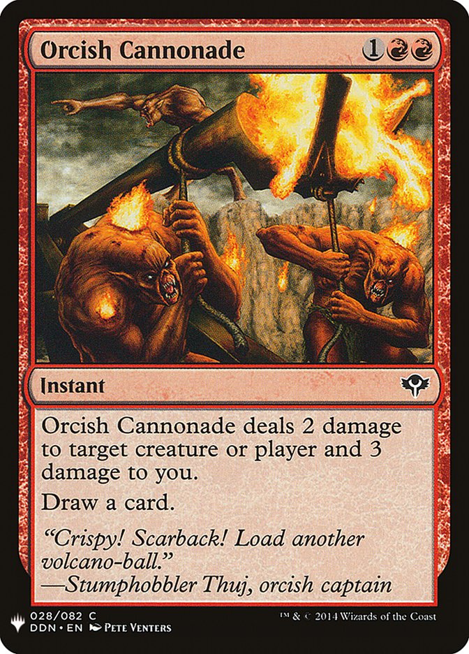 Orcish Cannonade [Mystery Booster] | Game Master's Emporium (The New GME)