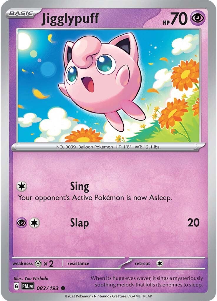 Jigglypuff (083/193) [Scarlet & Violet: Paldea Evolved] | Game Master's Emporium (The New GME)