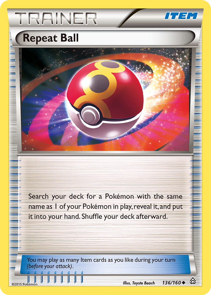 Repeat Ball (136/160) [XY: Primal Clash] | Game Master's Emporium (The New GME)