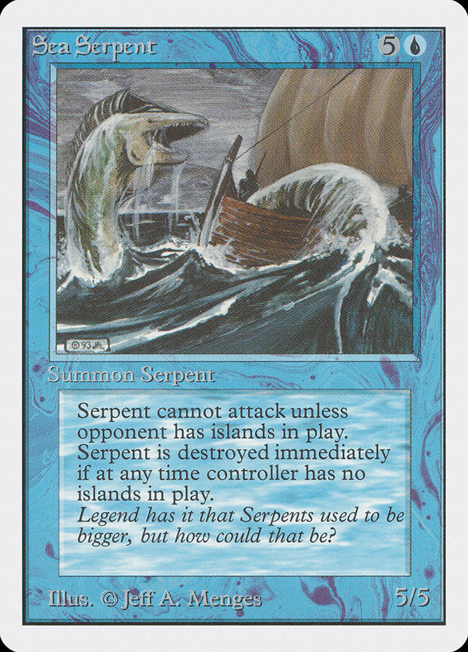 Sea Serpent [Unlimited Edition] | Game Master's Emporium (The New GME)