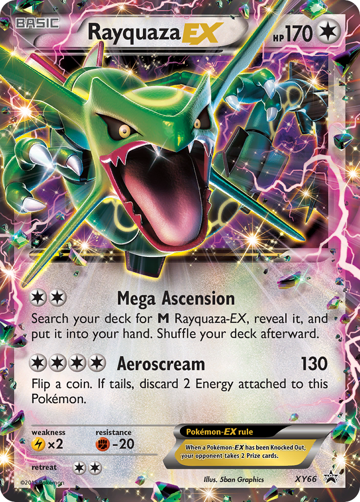 Rayquaza EX (XY66) [XY: Black Star Promos] | Game Master's Emporium (The New GME)