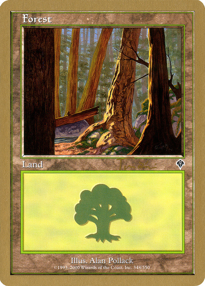 Forest (jt348a) (Jan Tomcani) [World Championship Decks 2001] | Game Master's Emporium (The New GME)