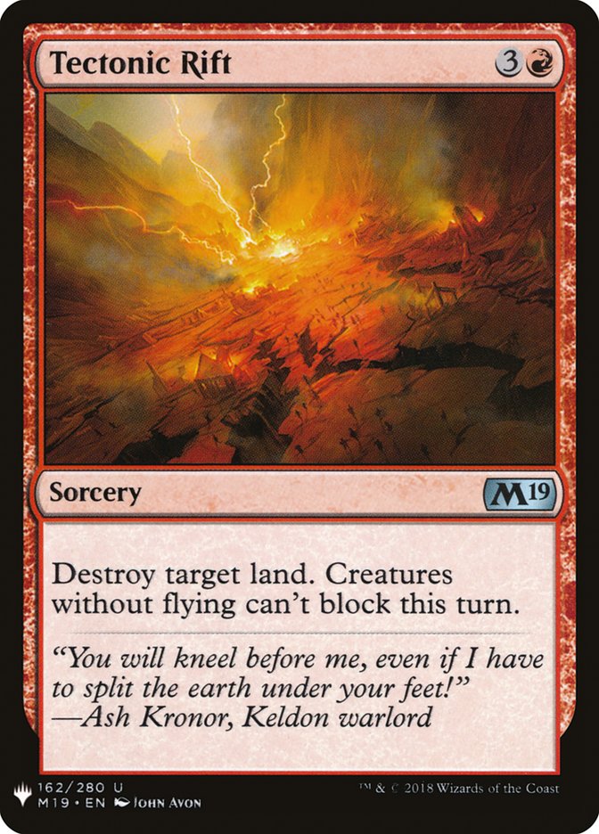 Tectonic Rift [Mystery Booster] | Game Master's Emporium (The New GME)