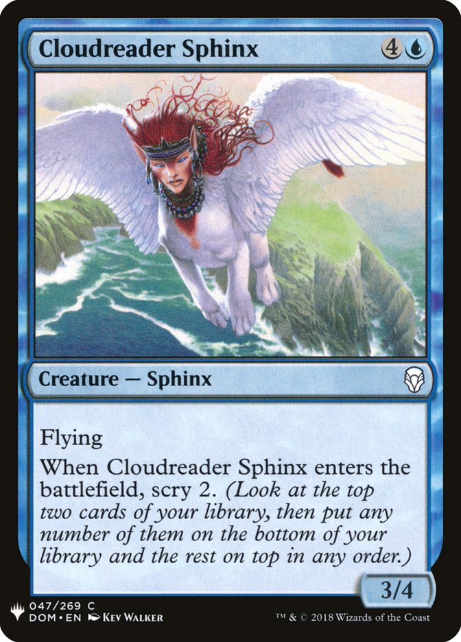Cloudreader Sphinx [Mystery Booster] | Game Master's Emporium (The New GME)