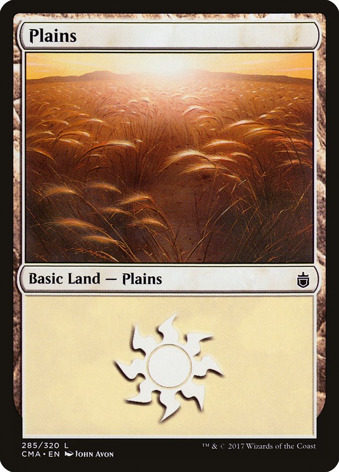 Plains (285) [Commander Anthology] | Game Master's Emporium (The New GME)