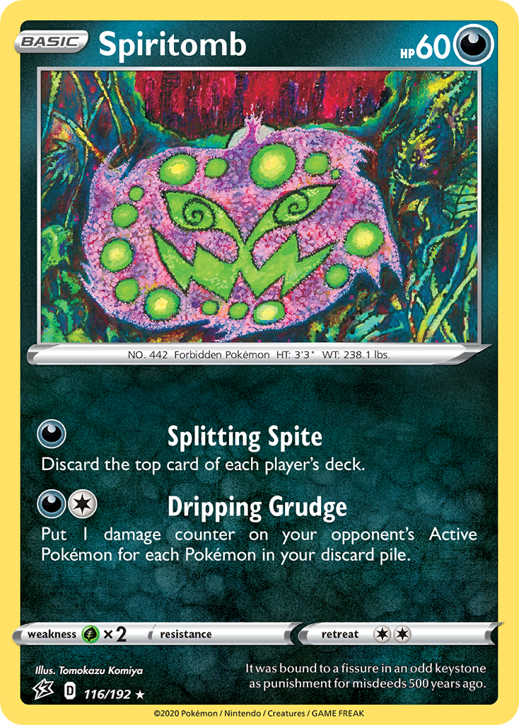 Spiritomb (116/192) [Sword & Shield: Rebel Clash] | Game Master's Emporium (The New GME)