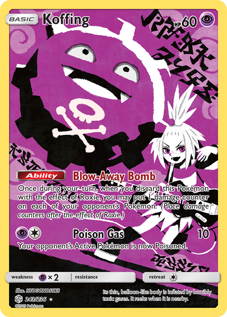 Koffing (243/236) [Sun & Moon: Cosmic Eclipse] | Game Master's Emporium (The New GME)