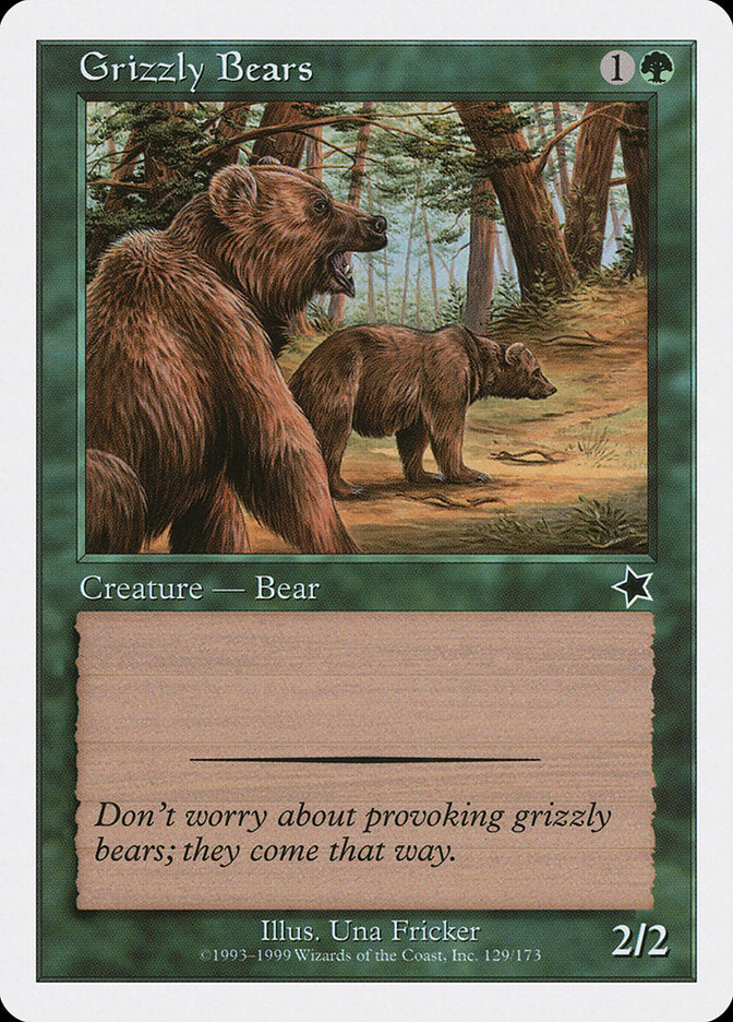 Grizzly Bears [Starter 1999] | Game Master's Emporium (The New GME)