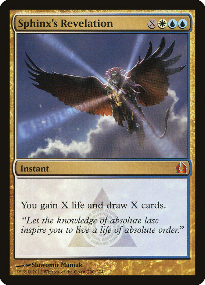 Sphinx's Revelation [Return to Ravnica] | Game Master's Emporium (The New GME)