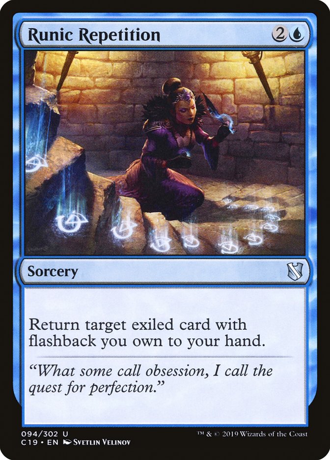 Runic Repetition [Commander 2019] | Game Master's Emporium (The New GME)