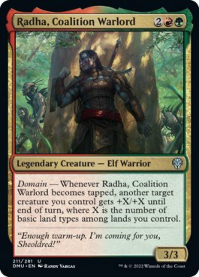 Radha, Coalition Warlord [Dominaria United] | Game Master's Emporium (The New GME)