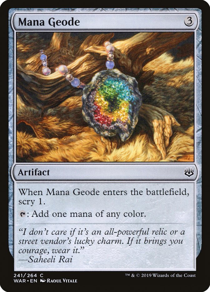 Mana Geode [War of the Spark] | Game Master's Emporium (The New GME)