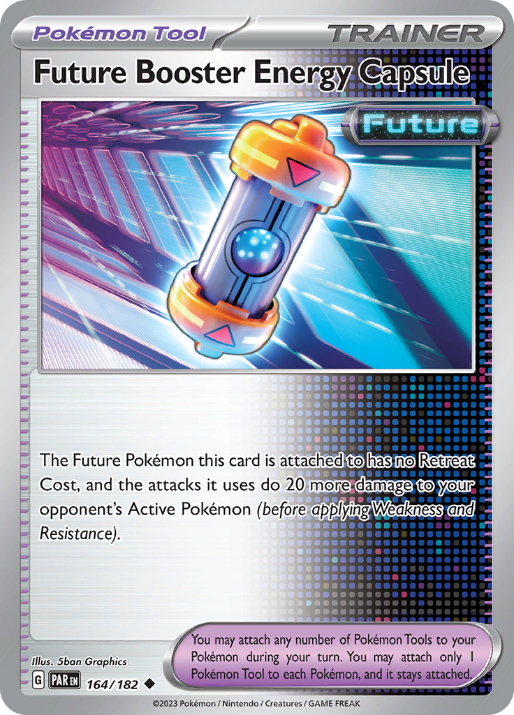 Future Booster Energy Capsule (164/182) [Scarlet & Violet: Paradox Rift] | Game Master's Emporium (The New GME)