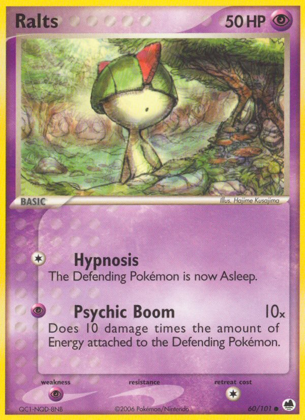 Ralts (60/101) [EX: Dragon Frontiers] | Game Master's Emporium (The New GME)