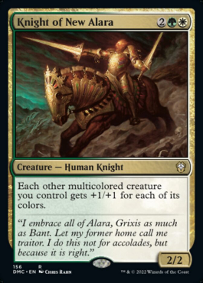 Knight of New Alara [Dominaria United Commander] | Game Master's Emporium (The New GME)