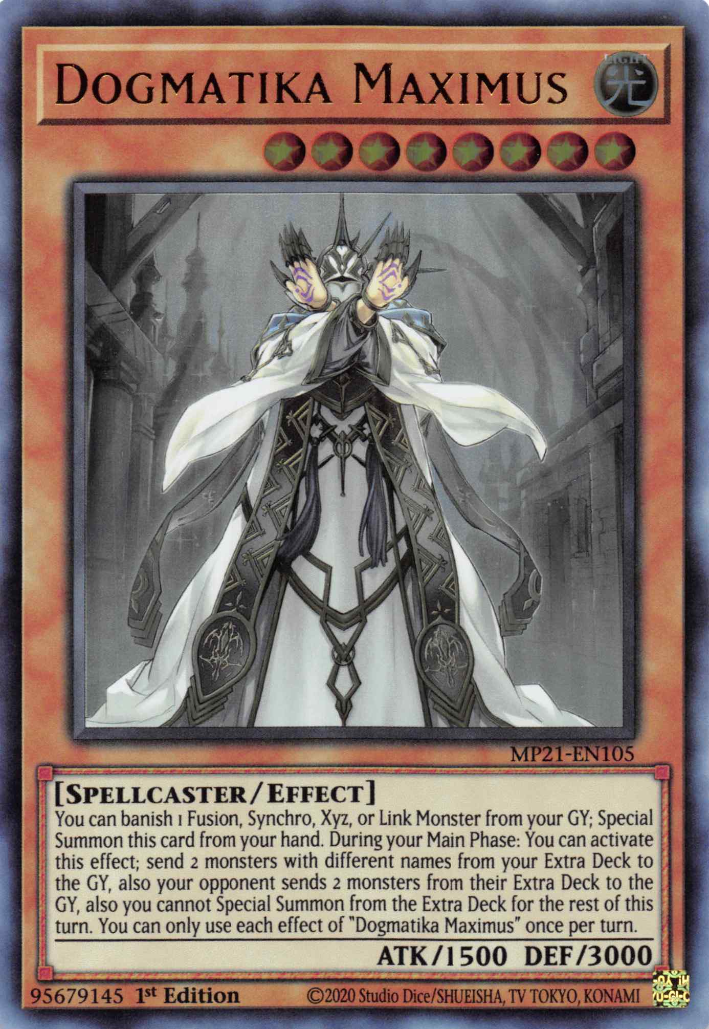 Dogmatika Maximus [MP21-EN105] Ultra Rare | Game Master's Emporium (The New GME)