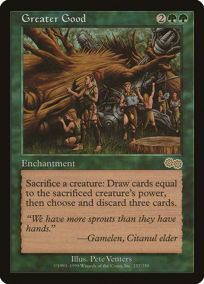 Greater Good [Urza's Saga] | Game Master's Emporium (The New GME)