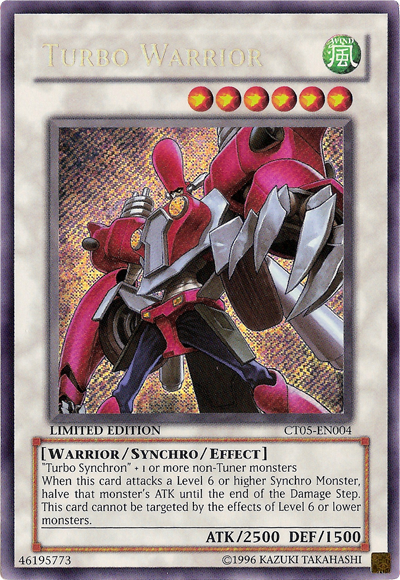 Turbo Warrior [CT05-EN004] Secret Rare | Game Master's Emporium (The New GME)