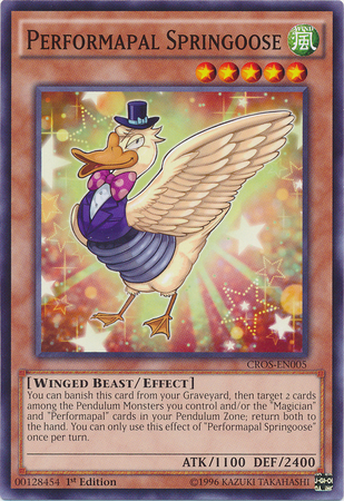 Performapal Springoose [CROS-EN005] Common | Game Master's Emporium (The New GME)