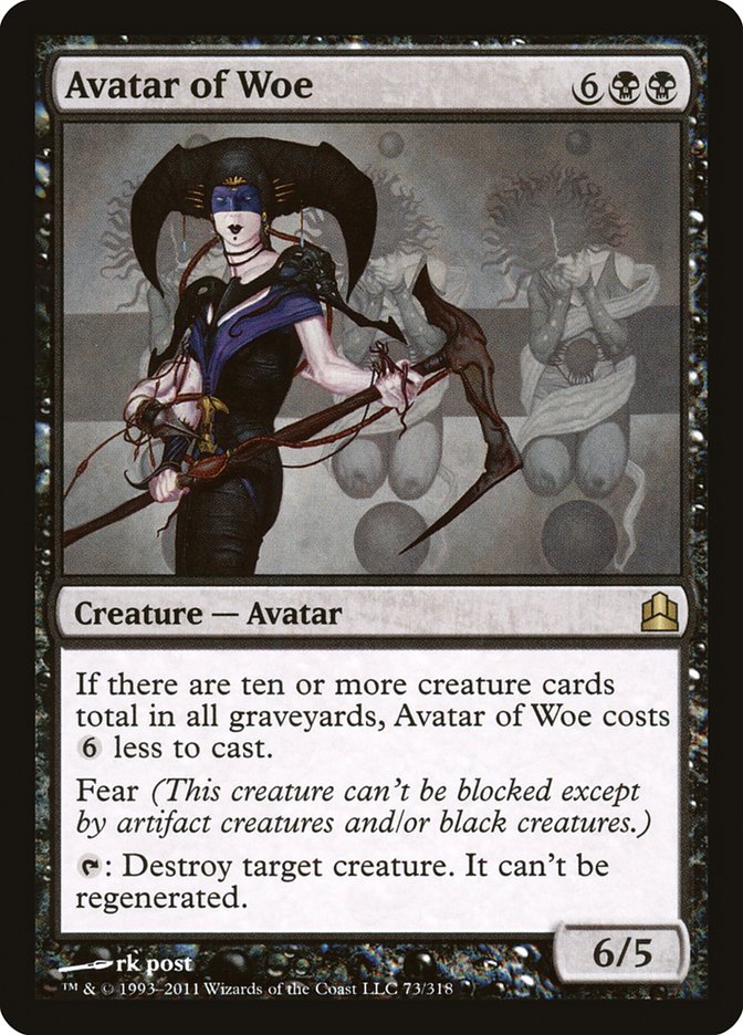 Avatar of Woe [Commander 2011] | Game Master's Emporium (The New GME)
