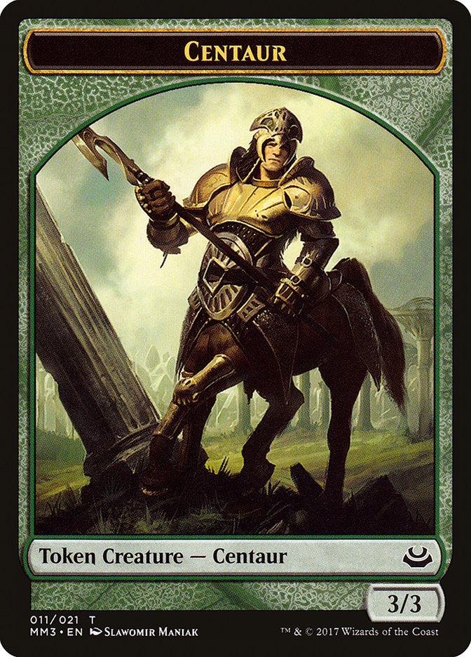 Centaur Token [Modern Masters 2017 Tokens] | Game Master's Emporium (The New GME)