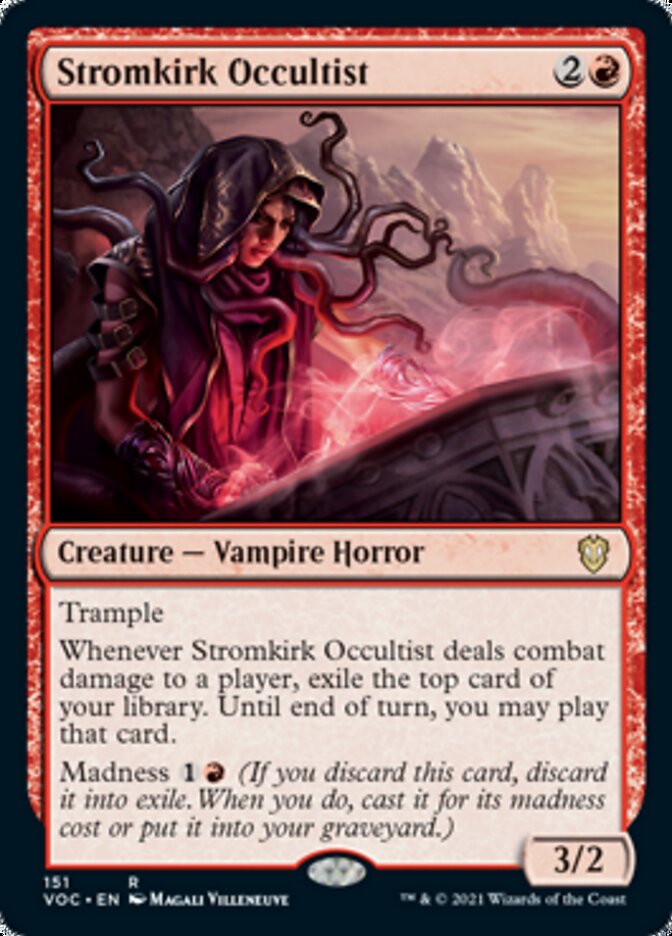 Stromkirk Occultist [Innistrad: Crimson Vow Commander] | Game Master's Emporium (The New GME)