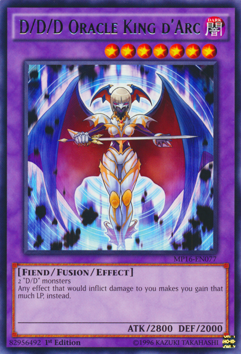 D/D/D Oracle King d'Arc [MP16-EN077] Rare | Game Master's Emporium (The New GME)