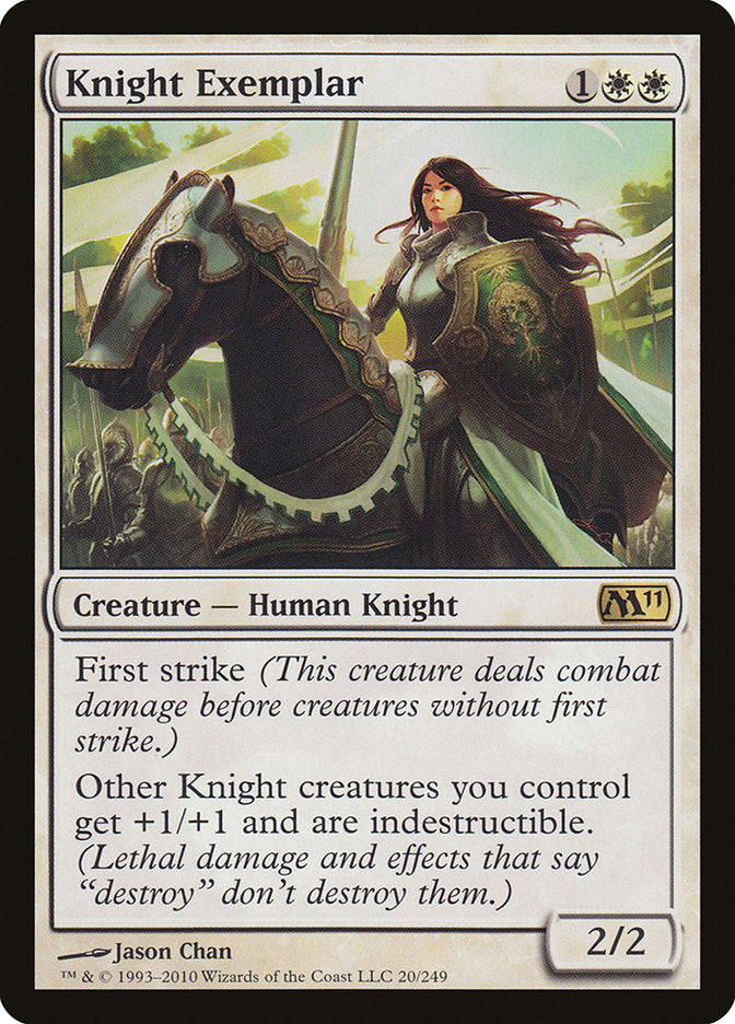 Knight Exemplar [Magic 2011] | Game Master's Emporium (The New GME)