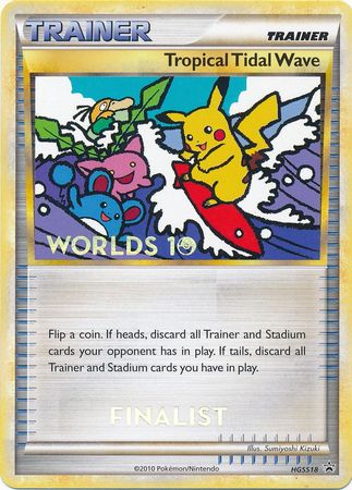 Tropical Tidal Wave (HGSS18) (Finalist) [HeartGold & SoulSilver: Black Star Promos] | Game Master's Emporium (The New GME)